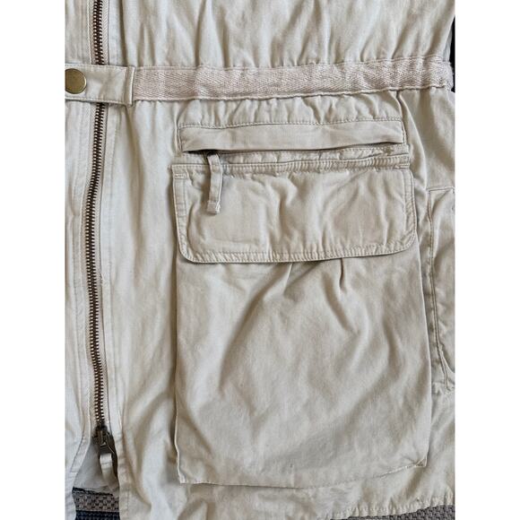Trail Designs Vintage Utility Cotton Jacket Men’s Size Medium Khaki - Picture 4 of 7